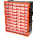 60 Drawer Cabinet Black Orange V866