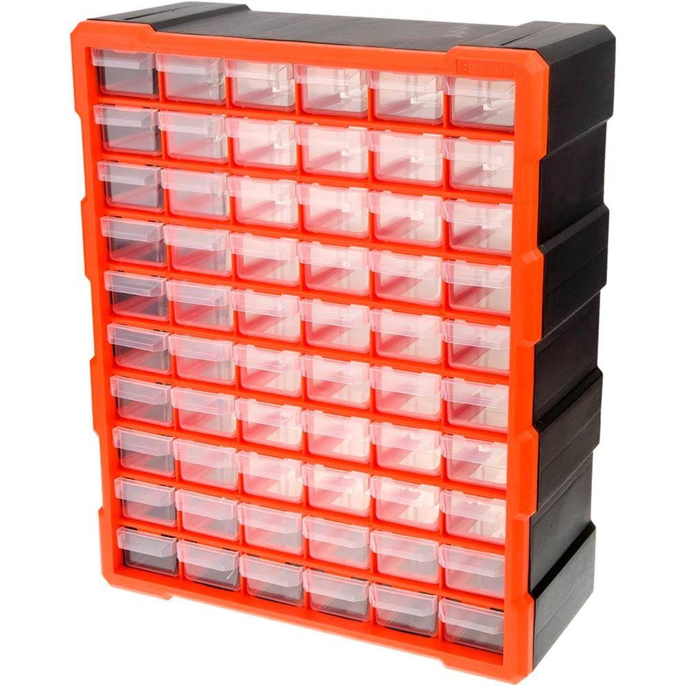 60 Drawer Cabinet Black Orange V866