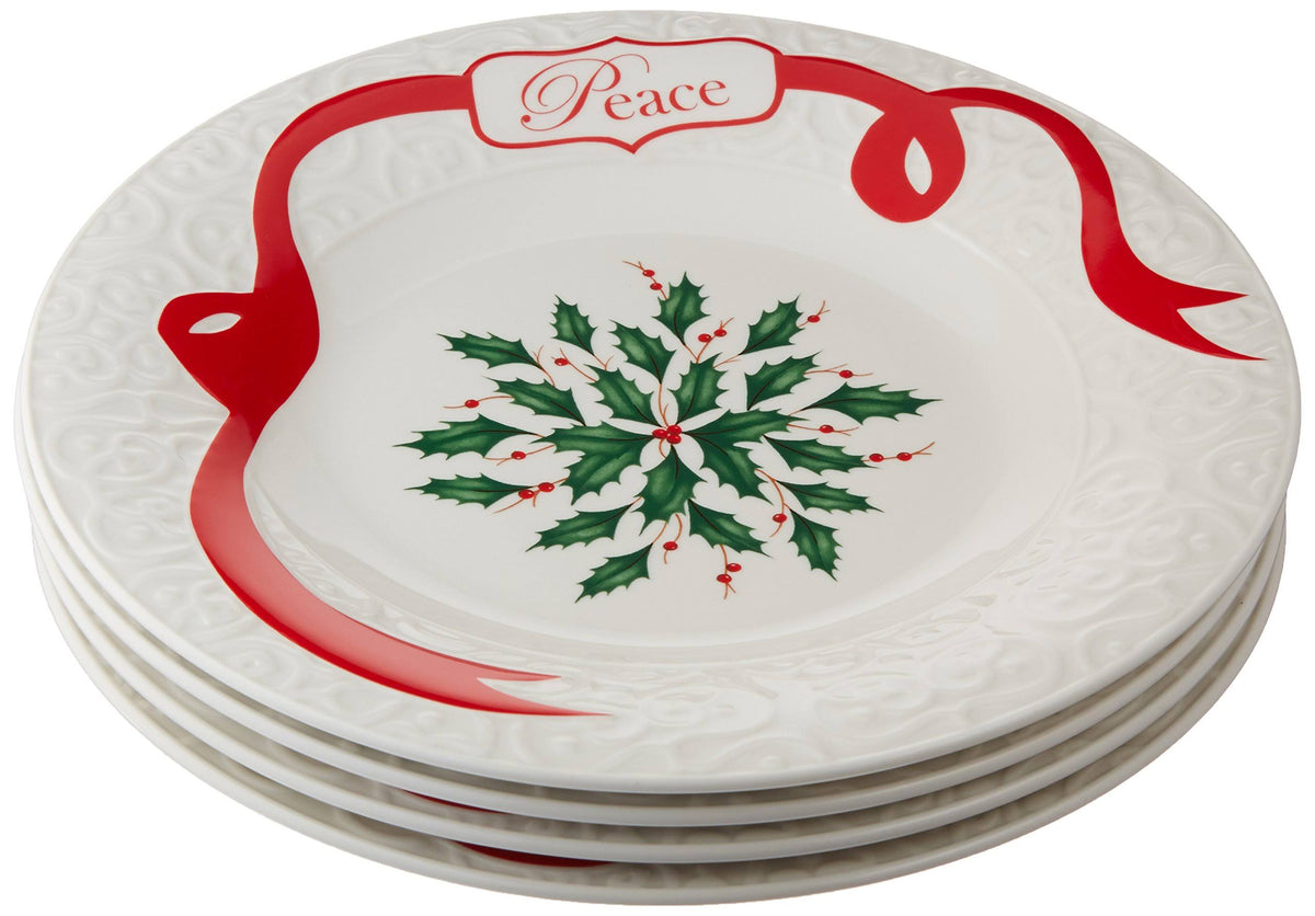 Ivory Accent Plates Set of 4 S63811