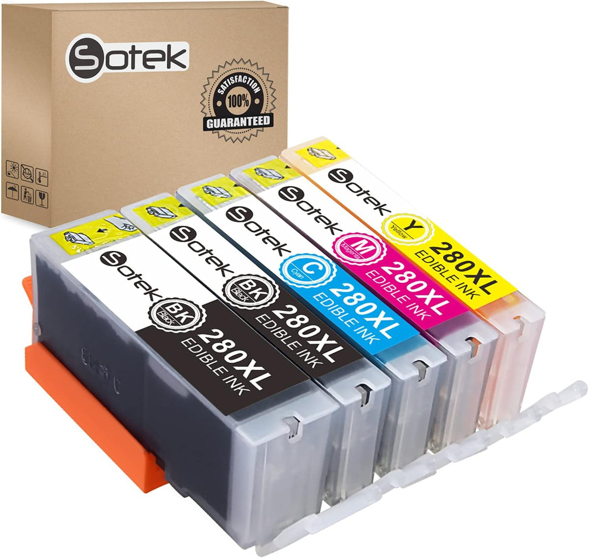 280XL 281XL Ink Cartridges 5 Pack A385