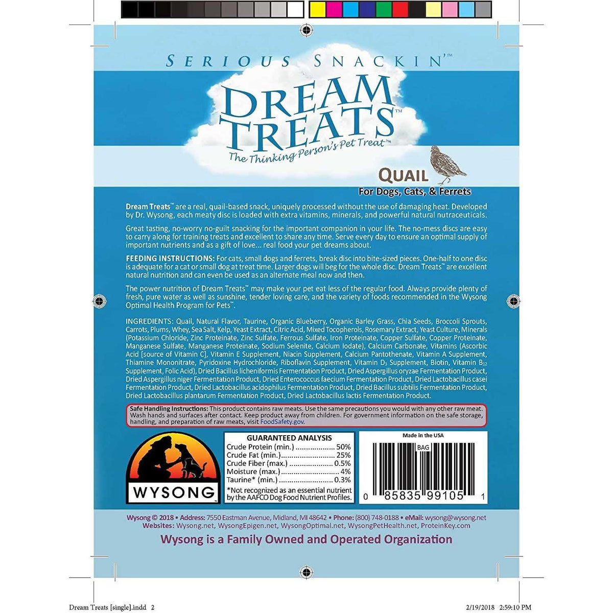 Dream Treats Dogs/Cats/Ferrets J785