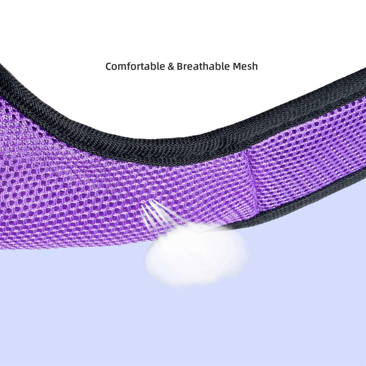 Adjustable Soft Harness with Elastic Leash W335