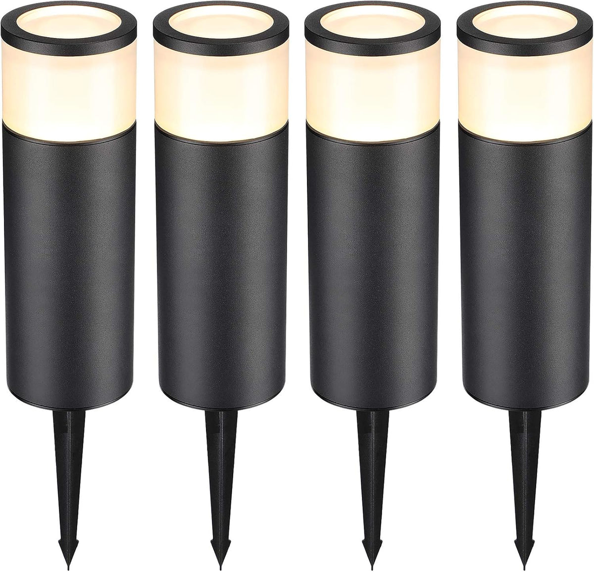 5W Low Voltage LED Landscape Path Lights, Pack of 4 Y530