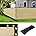 Black 6' x 50' Fence Privacy Screen with Grommets V4570