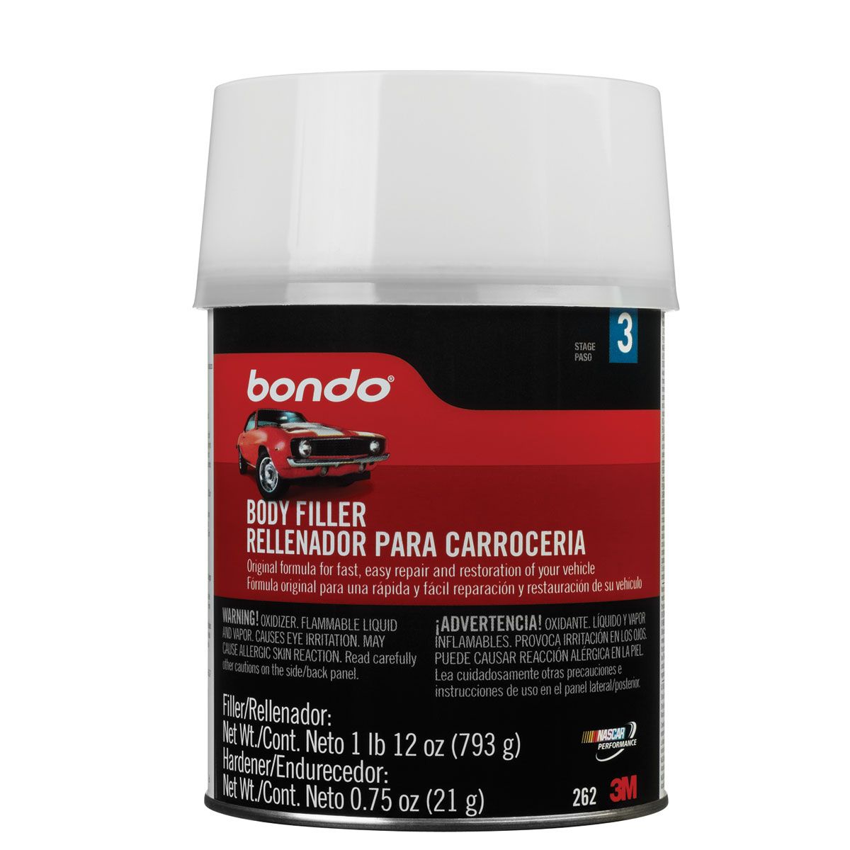1 qt Body Filler W9713