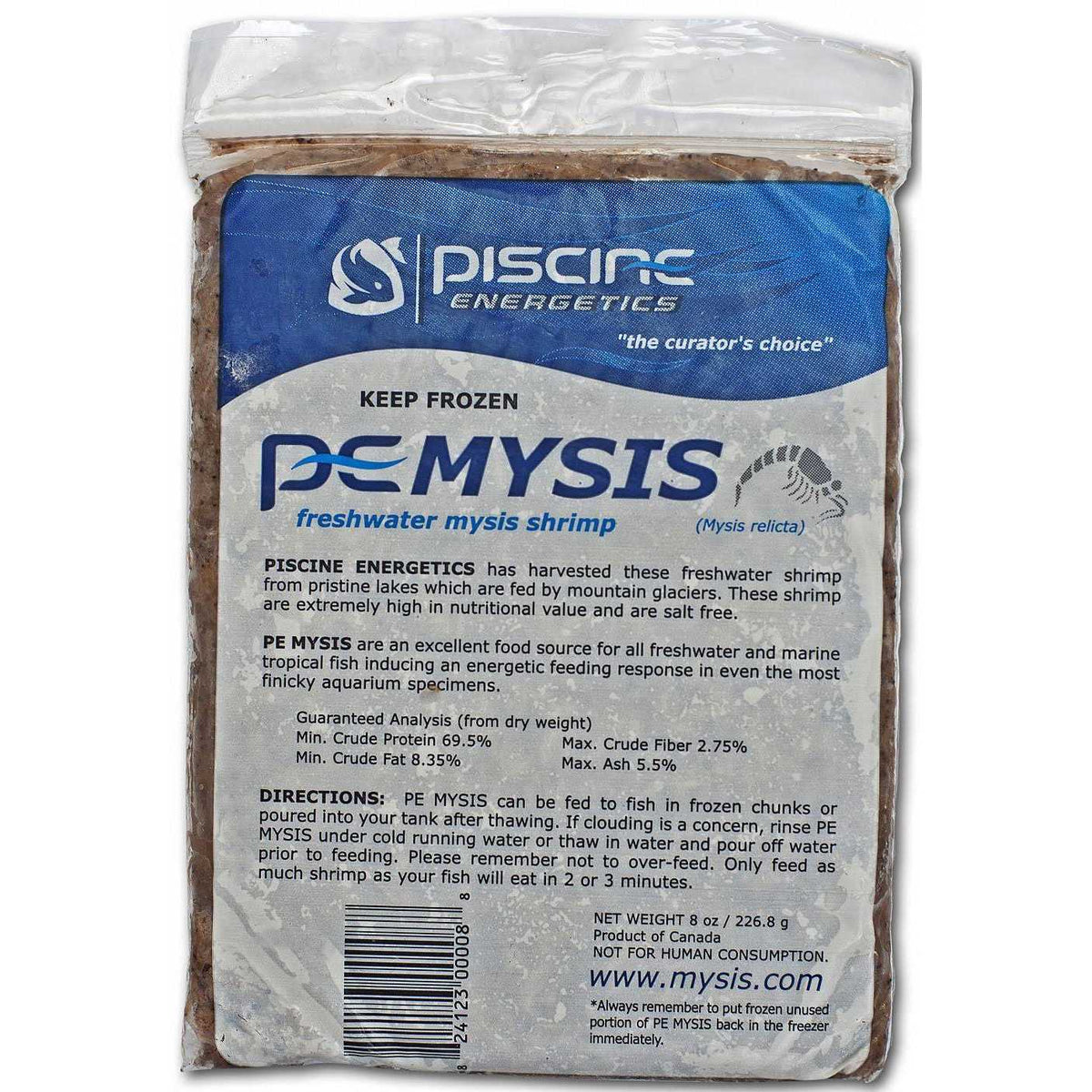 Frozen Mysis Shrimp Fish Food R1967