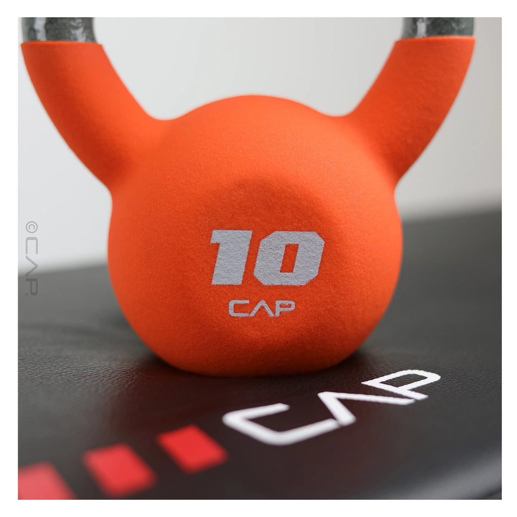 10lb Neoprene Coated Kettlebell K979