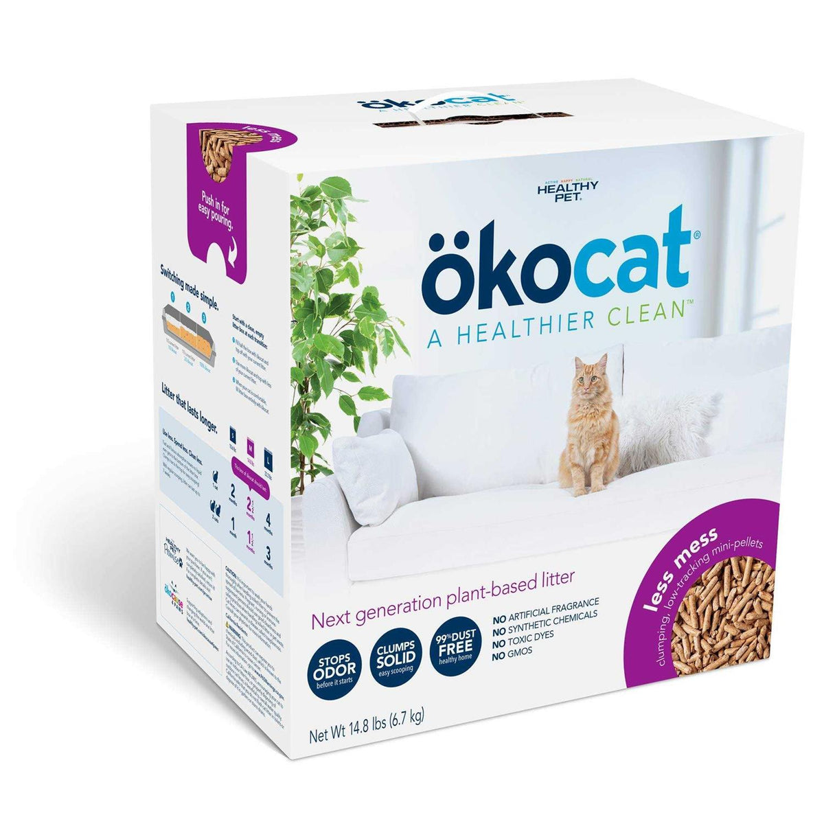 Natural Wood Cat Litter Y762073