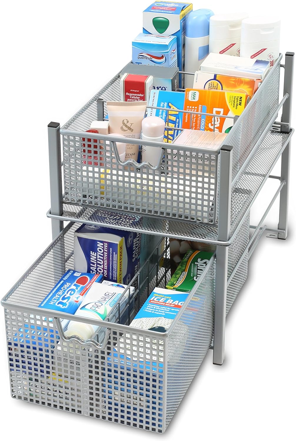 Mesh Cabinet Basket Organizer O25574