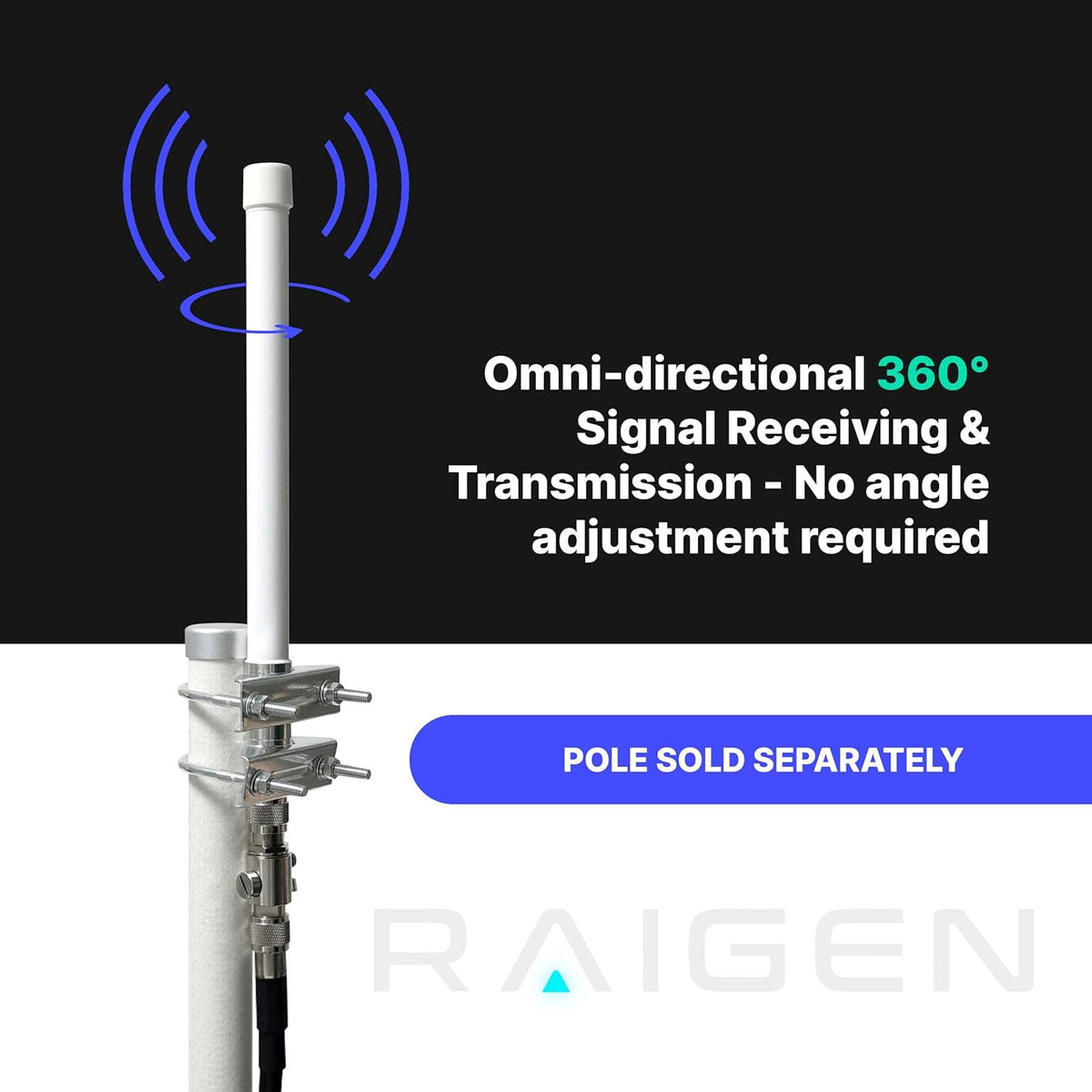 8 dbi Omni-Directional LoRa 915 MHz Antenna P198