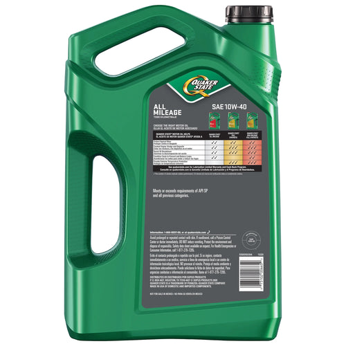 10W-40 Motor Oil, 5 Quart V157282