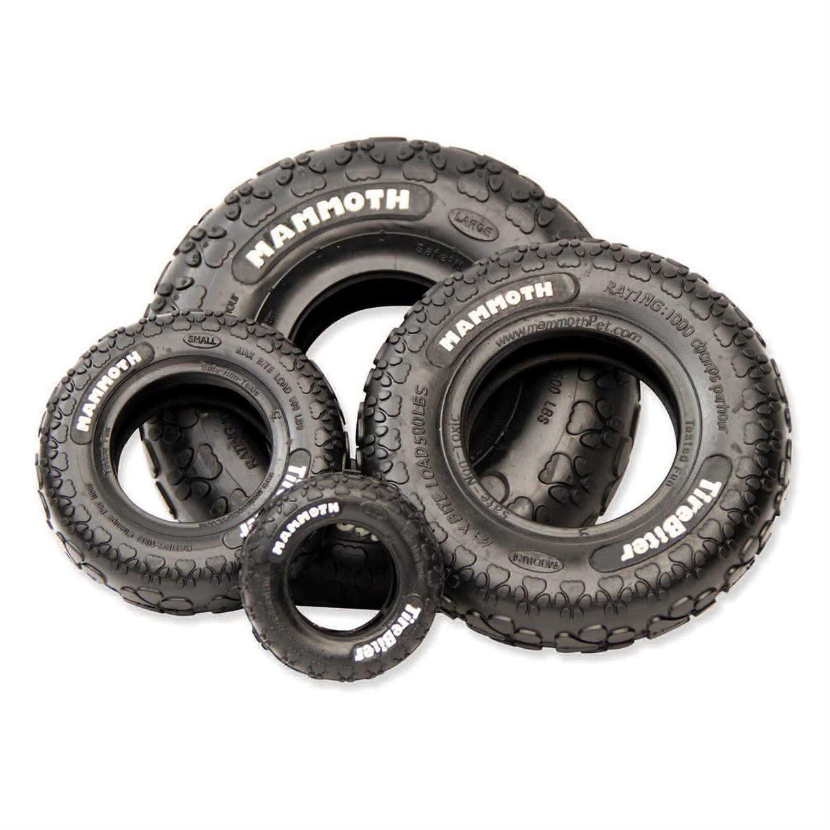 Rubber Tire Dog Toy Medium X2301