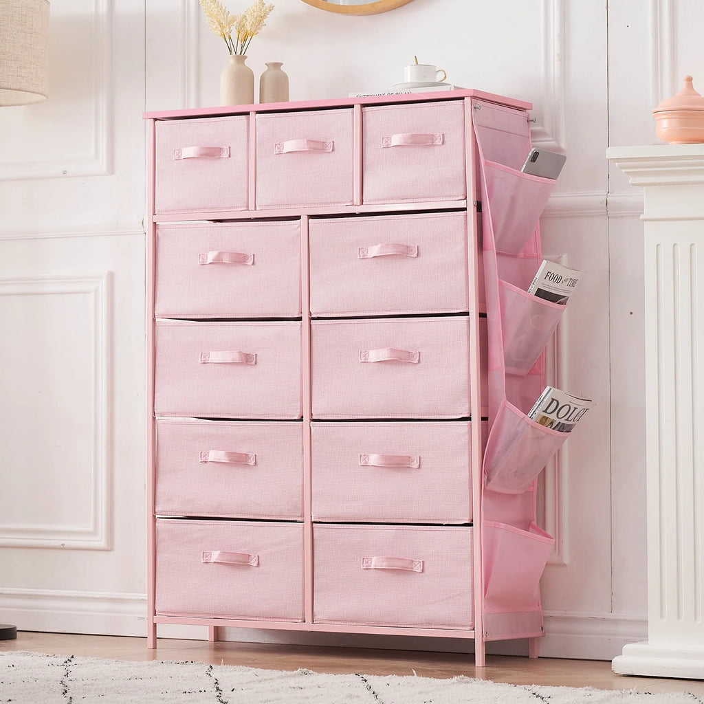 Gray 11 Drawer Chest of Drawers F96359