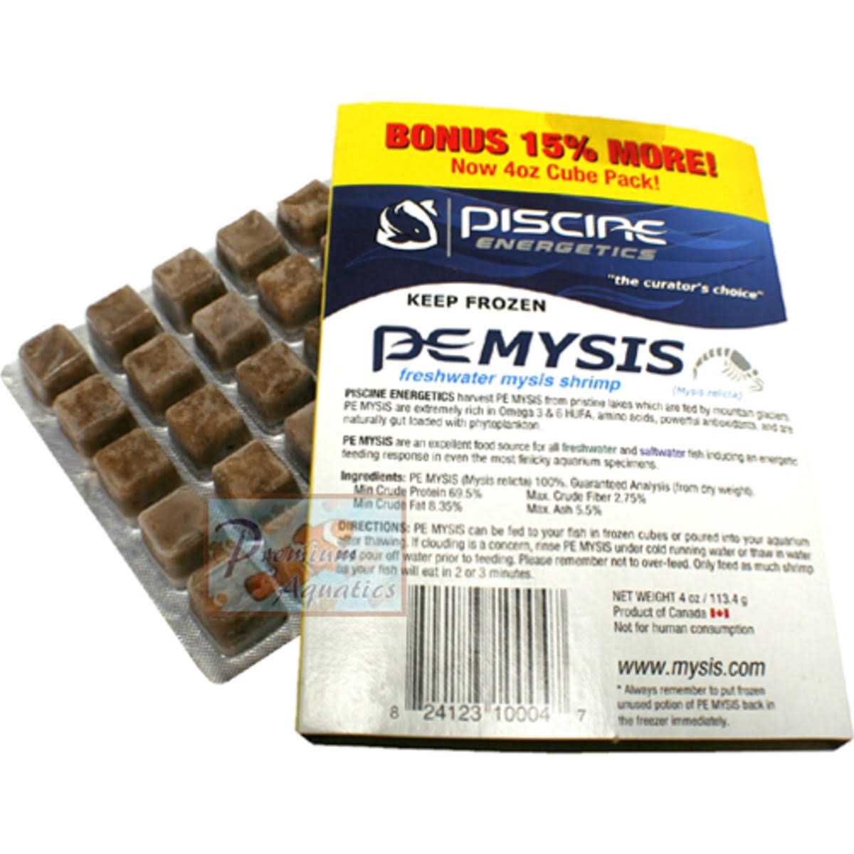 Frozen Mysis Shrimp Fish Food R1967