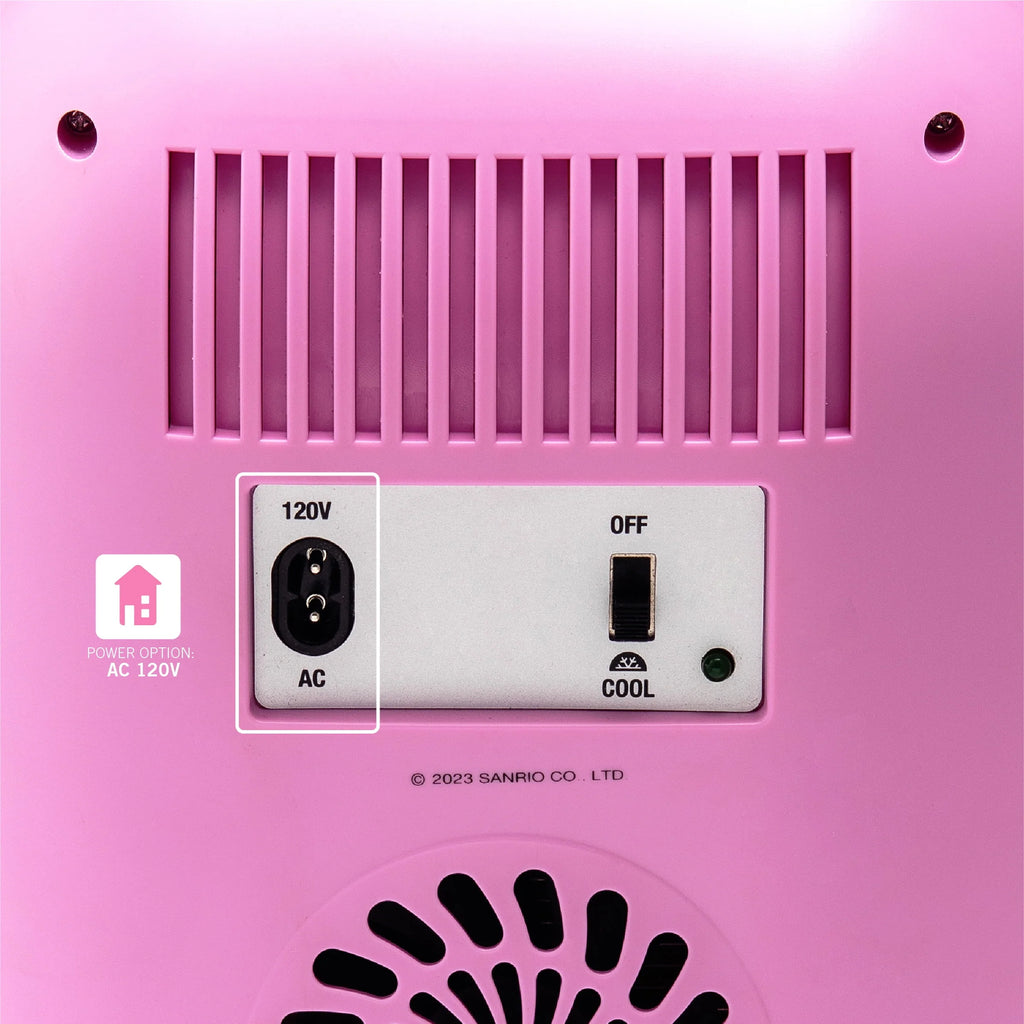 Pink Mini Fridge 7L with Light Up Mirror R806
