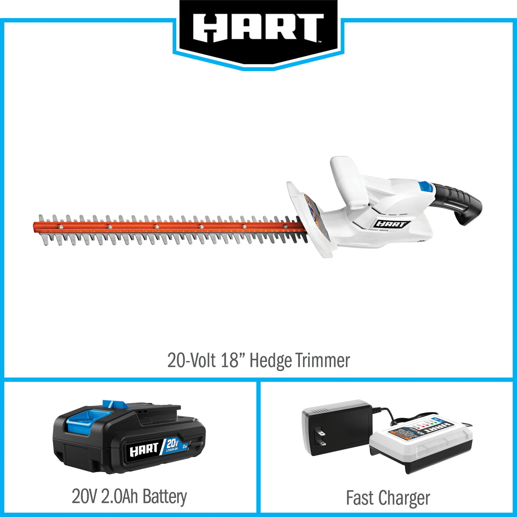 Cordless 18-Inch Hedge Trimmer Kit D543