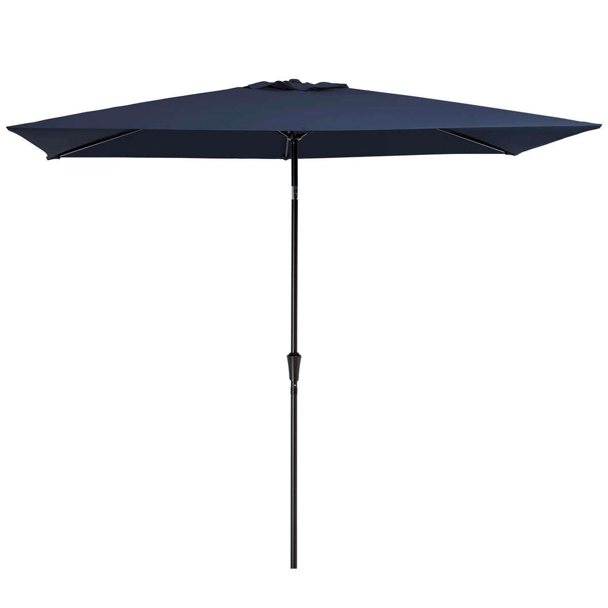6.5' x 10' Rectangular Beige Patio Umbrella A46027