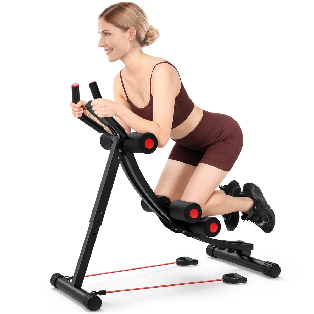 Foldable Ab Trainer with LCD Display N43880