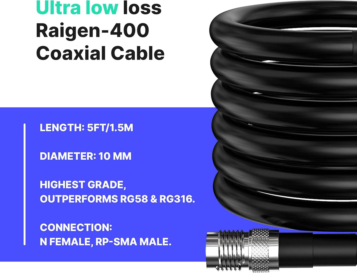 8 dbi Omni-Directional LoRa 915 MHz Antenna P198