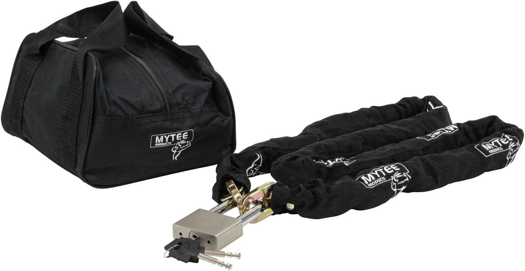 Anti Cut Security Chain and Lock Kit 6 Foot x 3/8 Inch Hardened Chain S5543