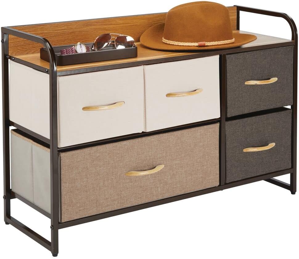 5 Drawer Fabric Storage Dresser T89153