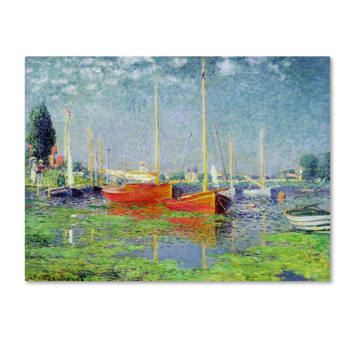 Monet Argenteuil Canvas Art A32576