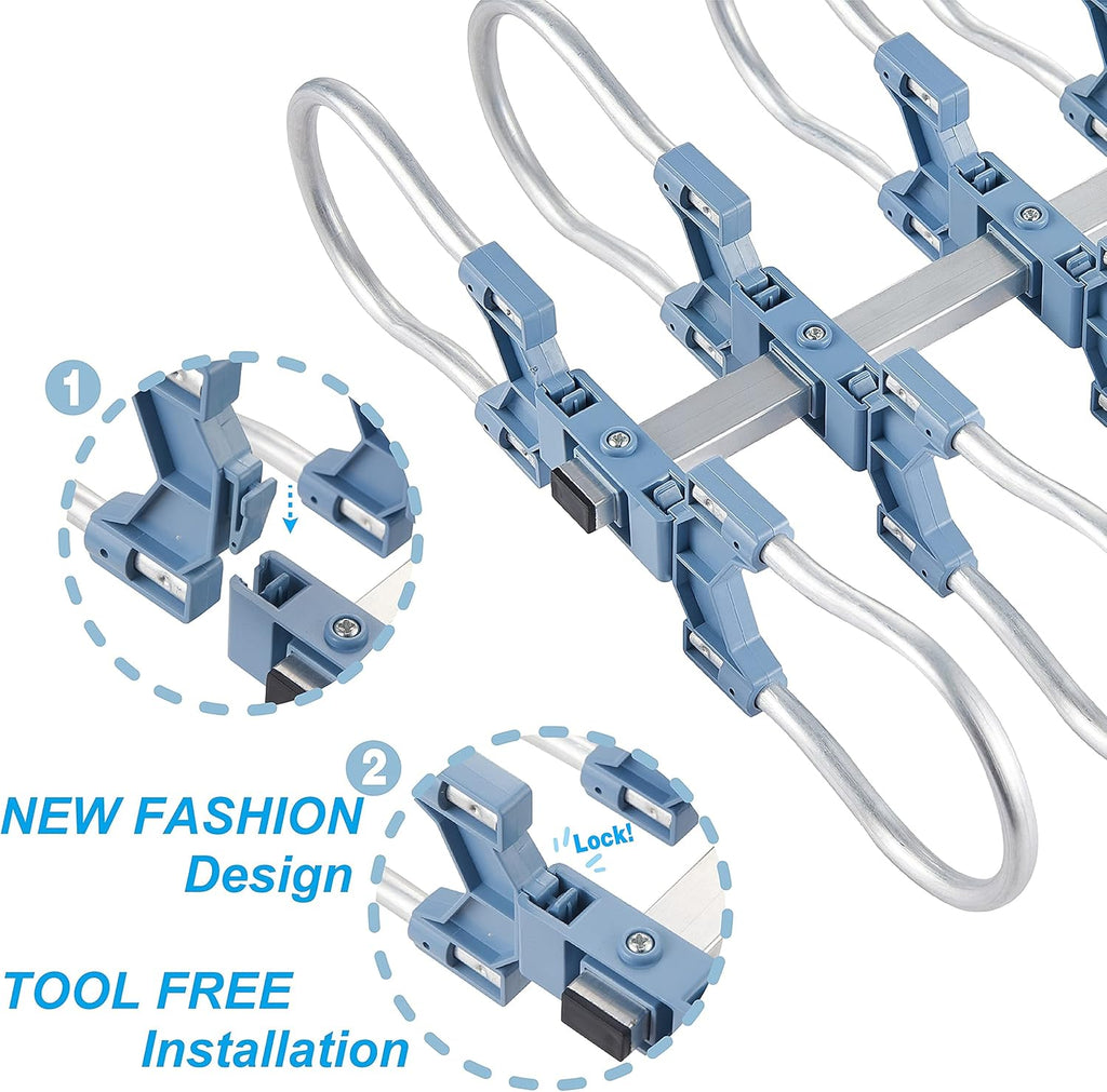 Digital Outdoor TV Antenna with Mount Pole 4K 1080p 150 Miles Range R313776