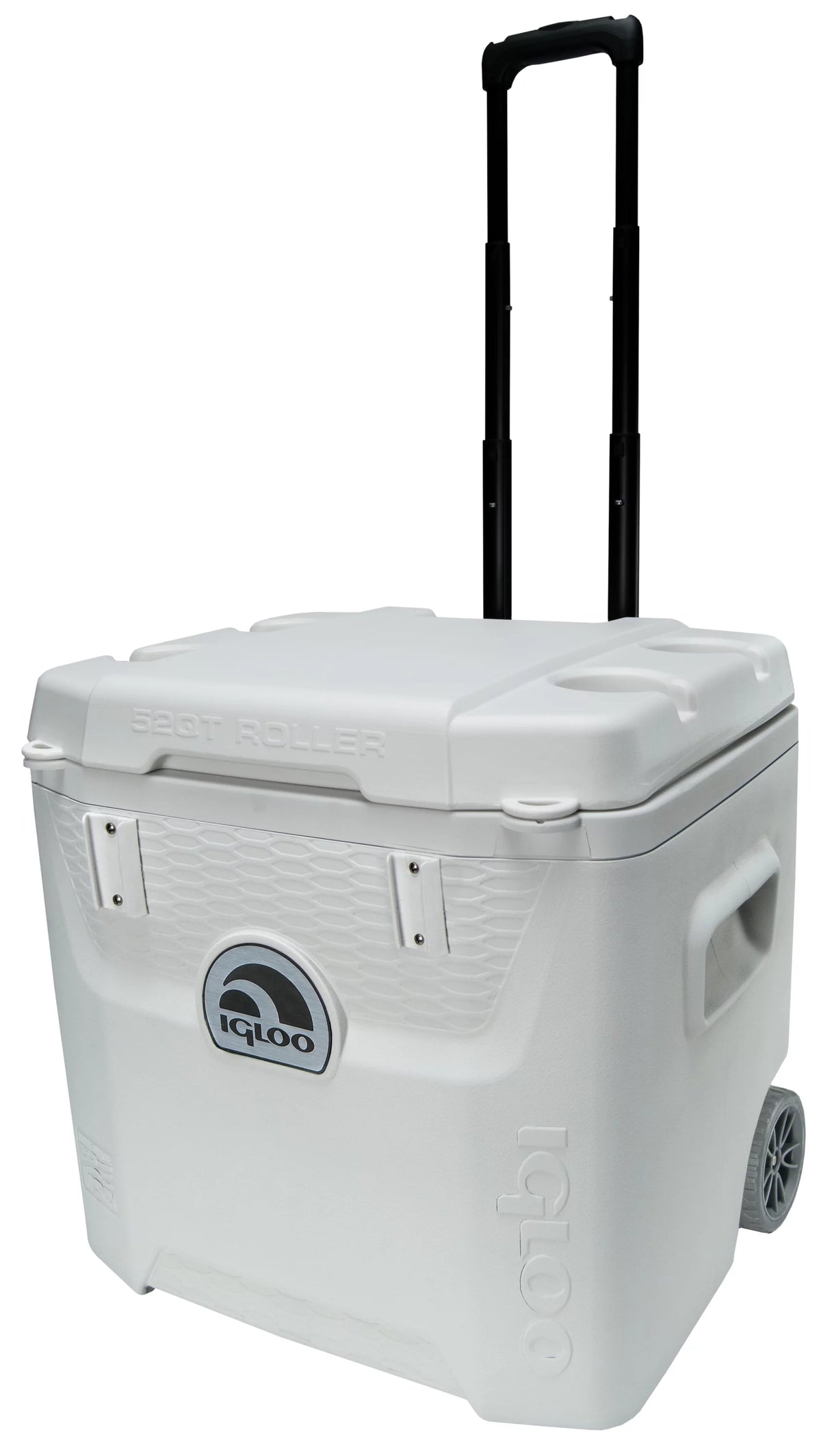 White 52 QT Wheeled Marine Ice Chest Cooler I88767