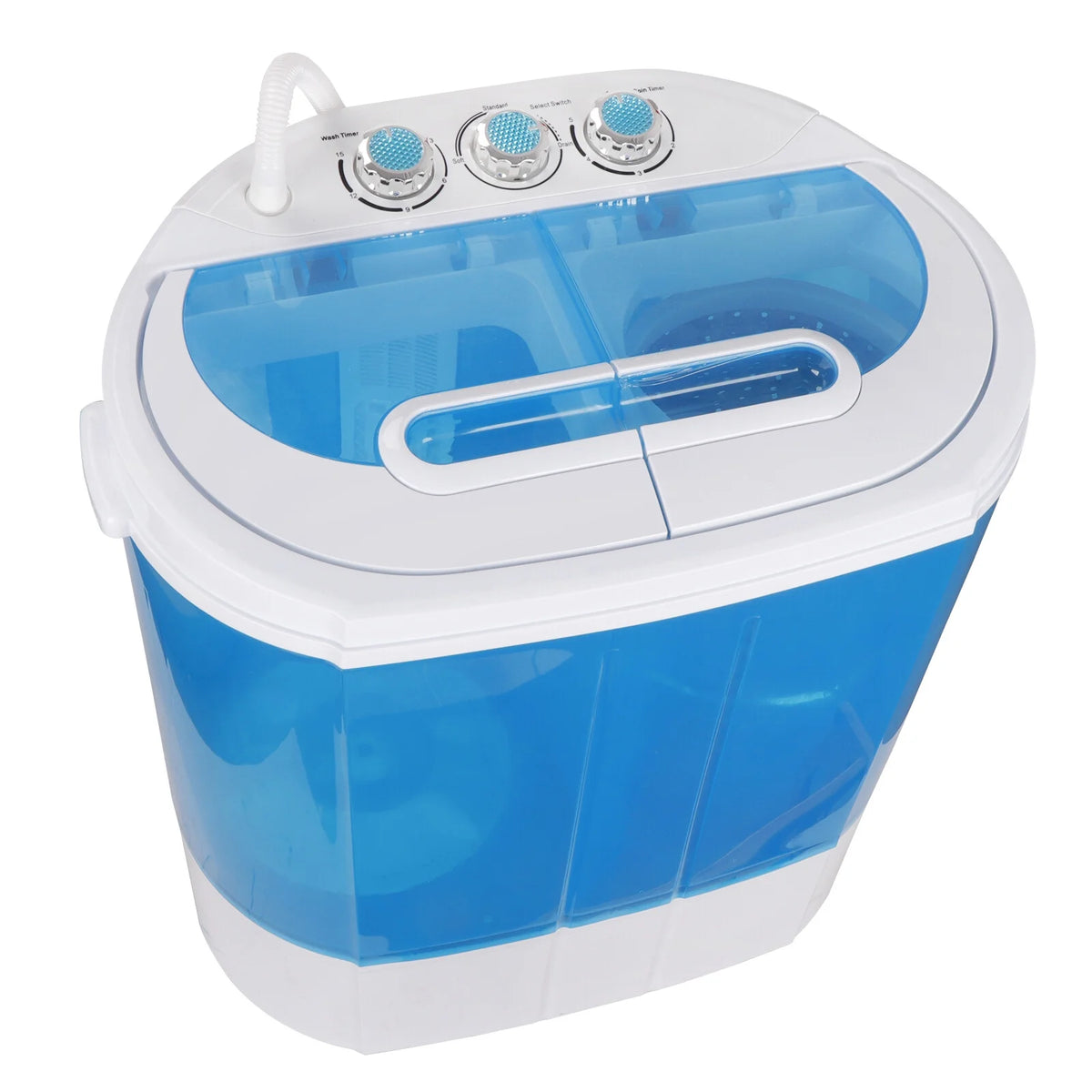 13lbs 2 in1 Compact Top-Load Washing Machine White D23204