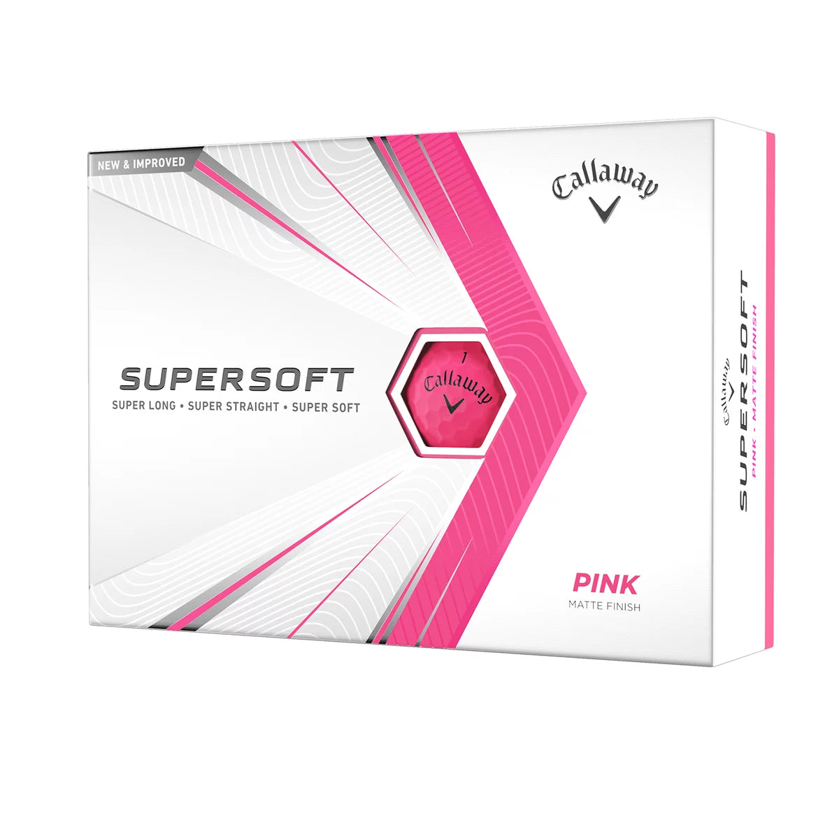 White 12 Pack Golf Balls X77329