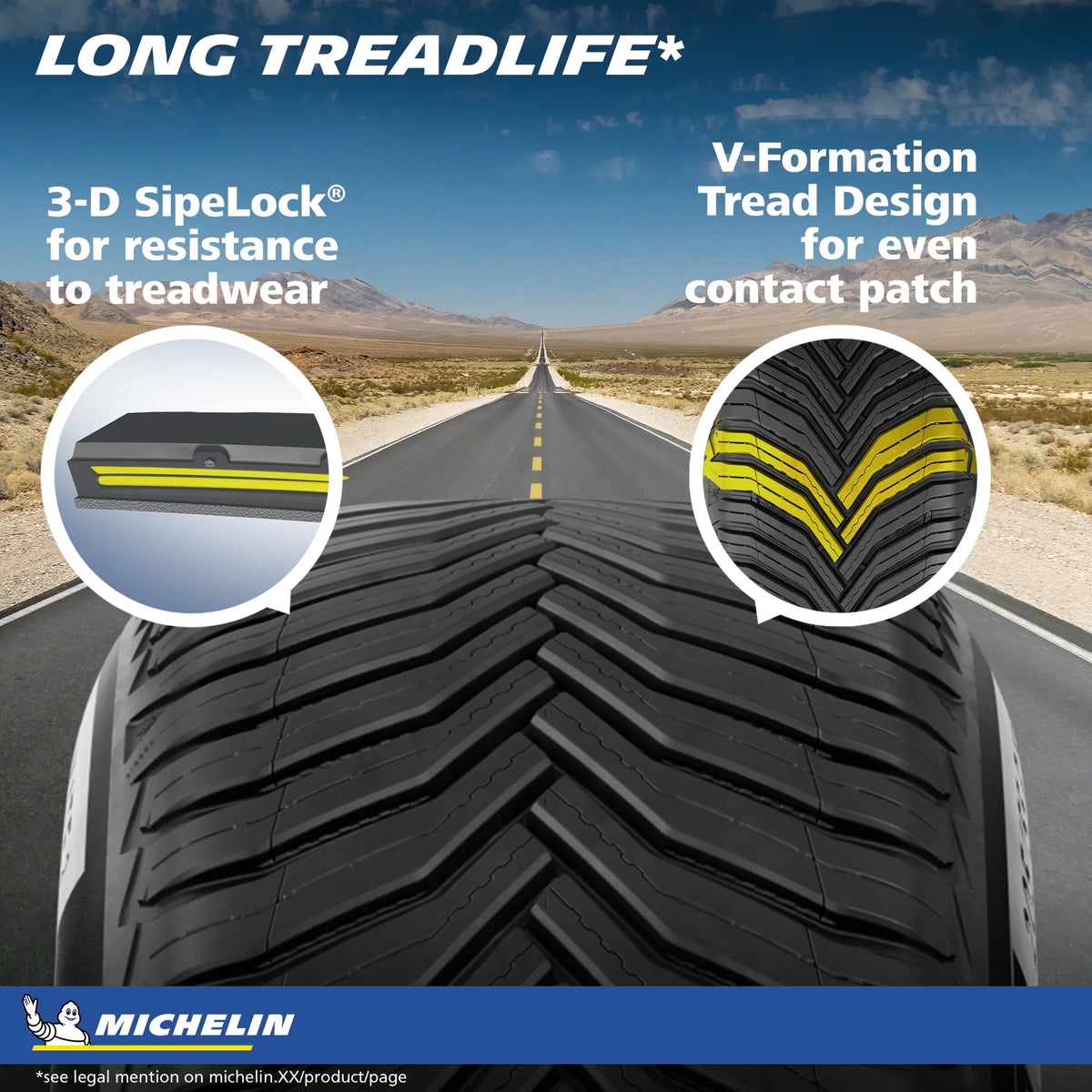 All-Season 245/40R20/XL 99V Tire J743955