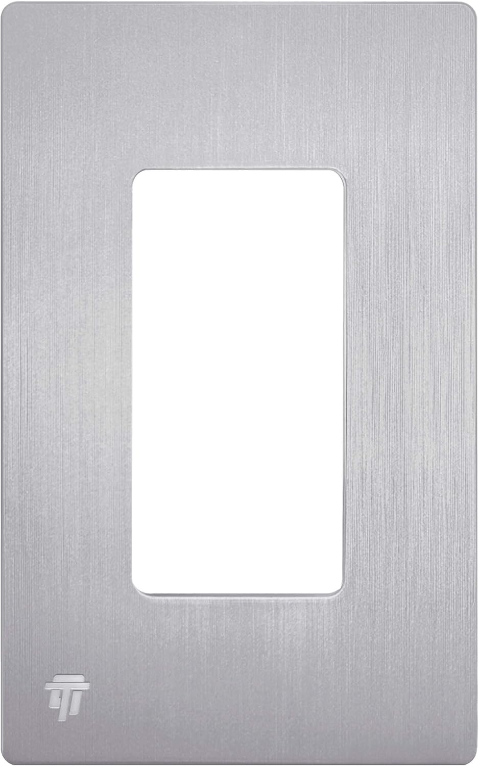 Screwless Decorator Wall Plate Outlet Cover, Gloss Finish, 1-Gang, Unbreakable Polycarbonate Thermoplastic, Gold W443