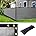 Black 6' x 50' Fence Privacy Screen with Grommets V4570