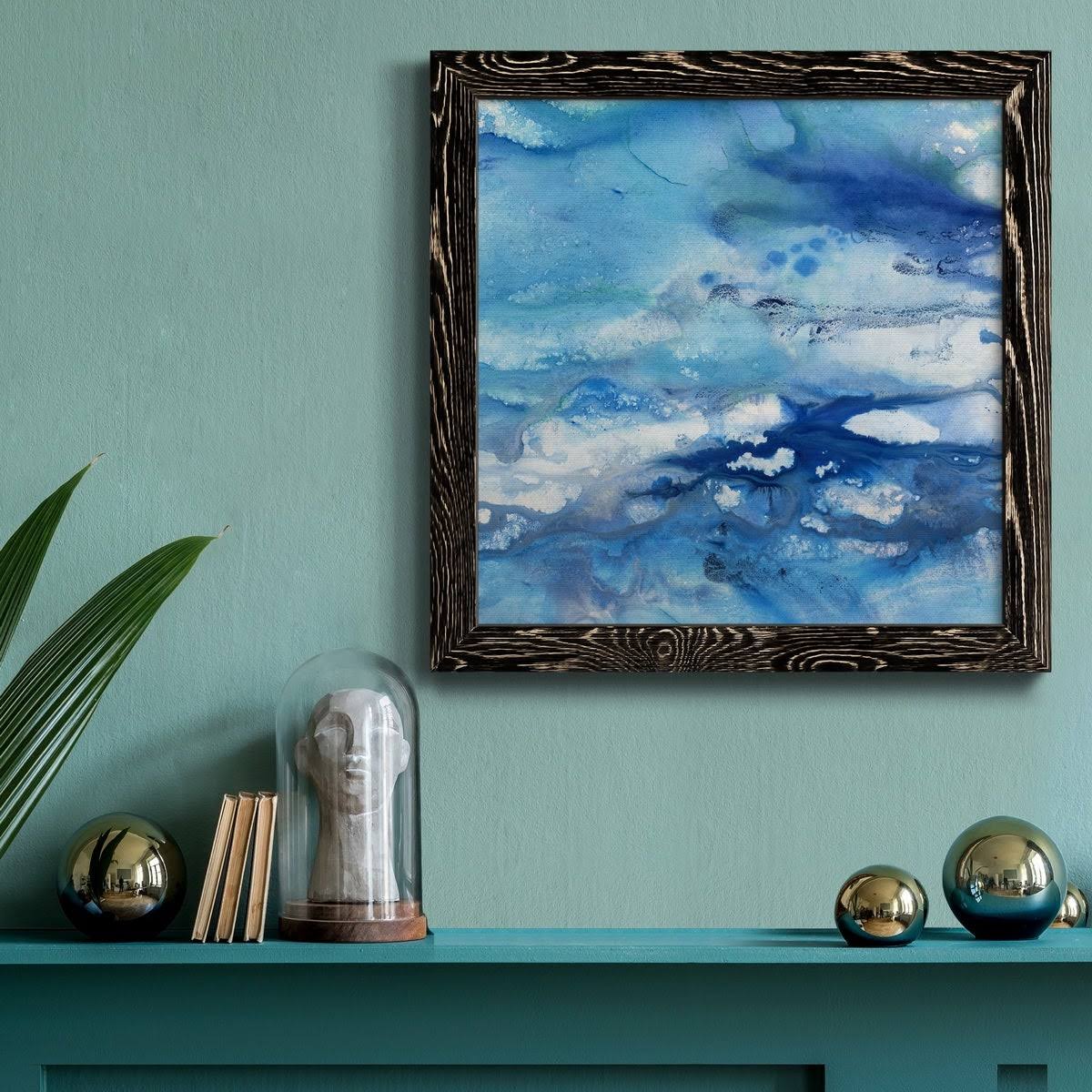 Framed Canvas 20x20 White T784021