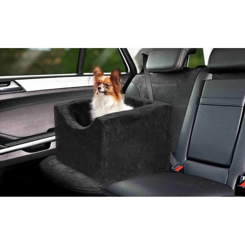 Pink Foam Pet Car Booster Seat U15084
