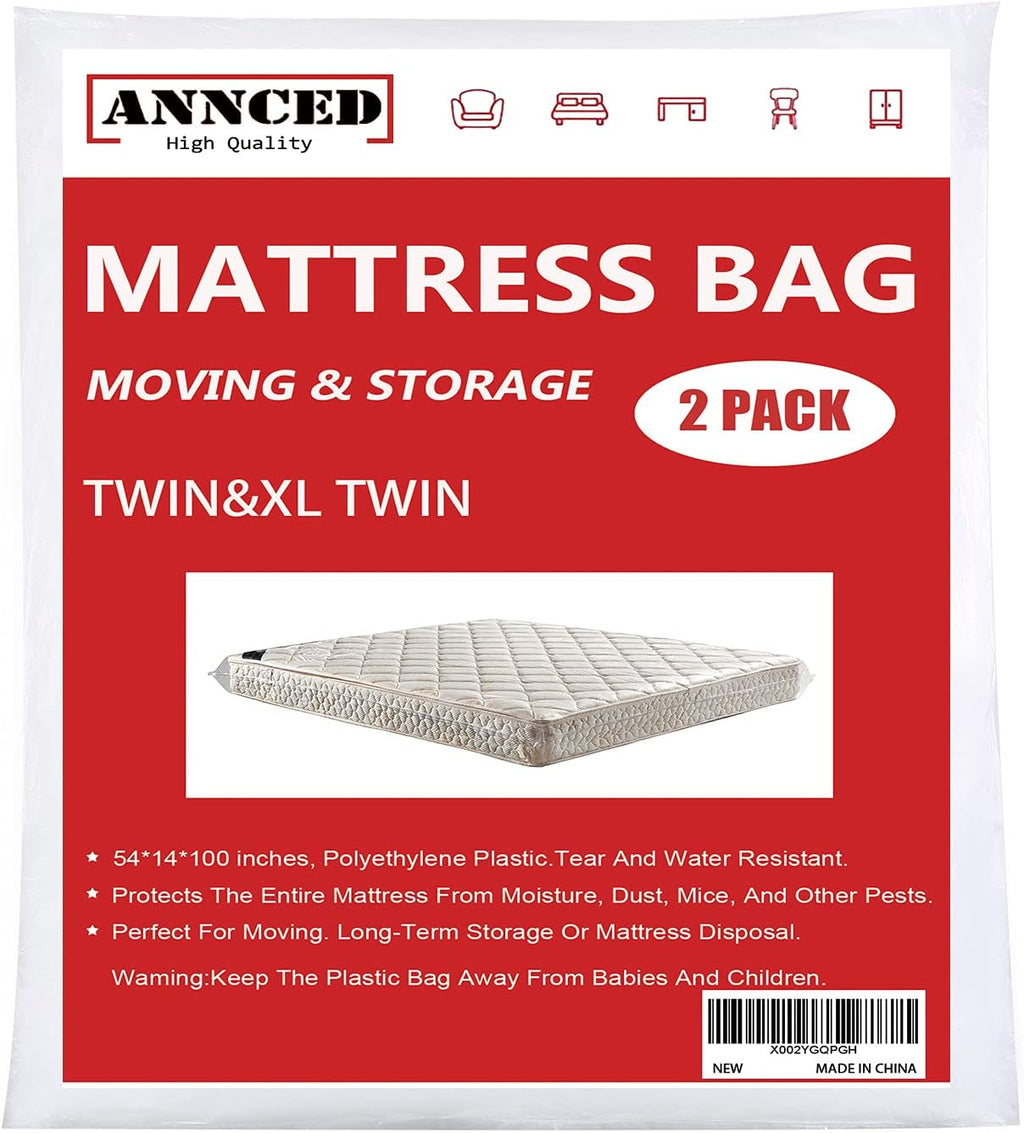Queen Mattress Bag 4 mil Polyethylene S518