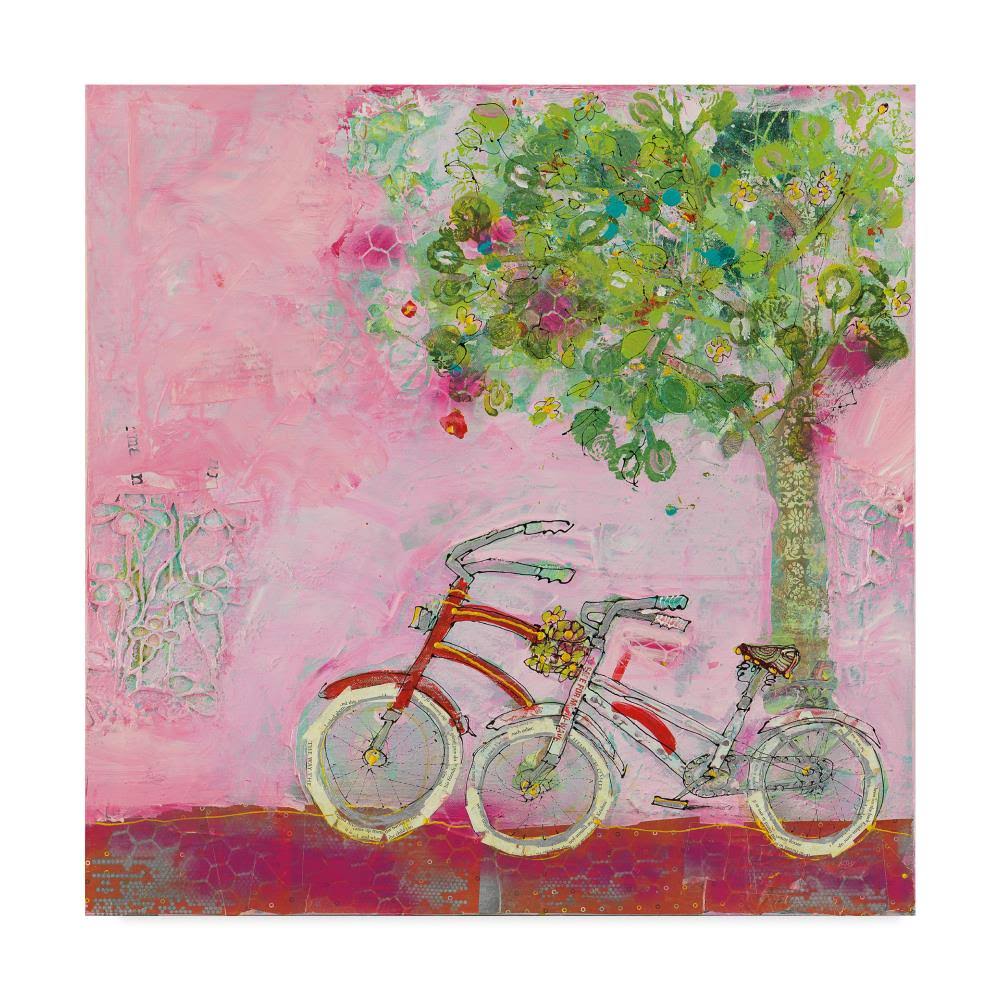 Pink Bicycles Canvas U59054