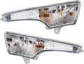 2013-2015 Nissan Altima Driver and Passenger Side Turn Signal Side Marker Light with Bulbs L828