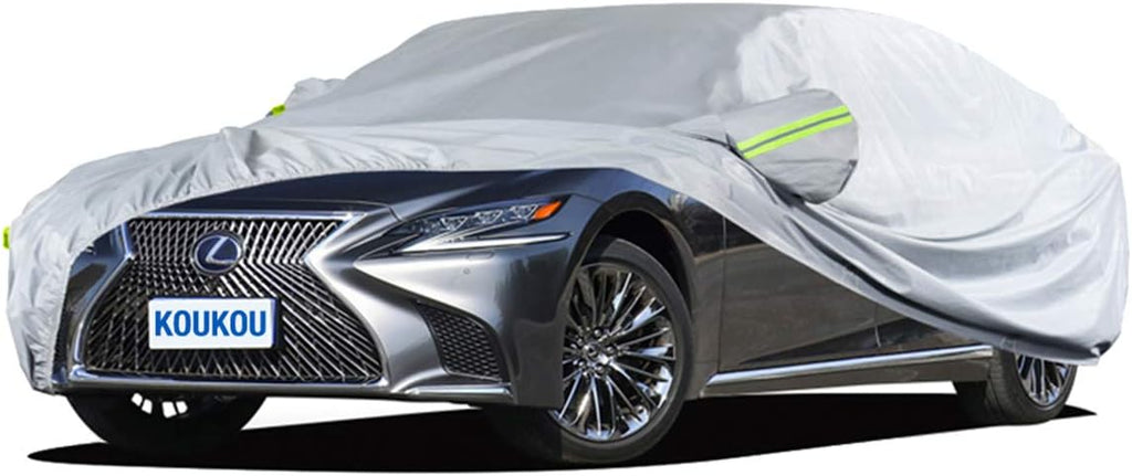 6 Layers SUV Car Cover with Zipper Door G190