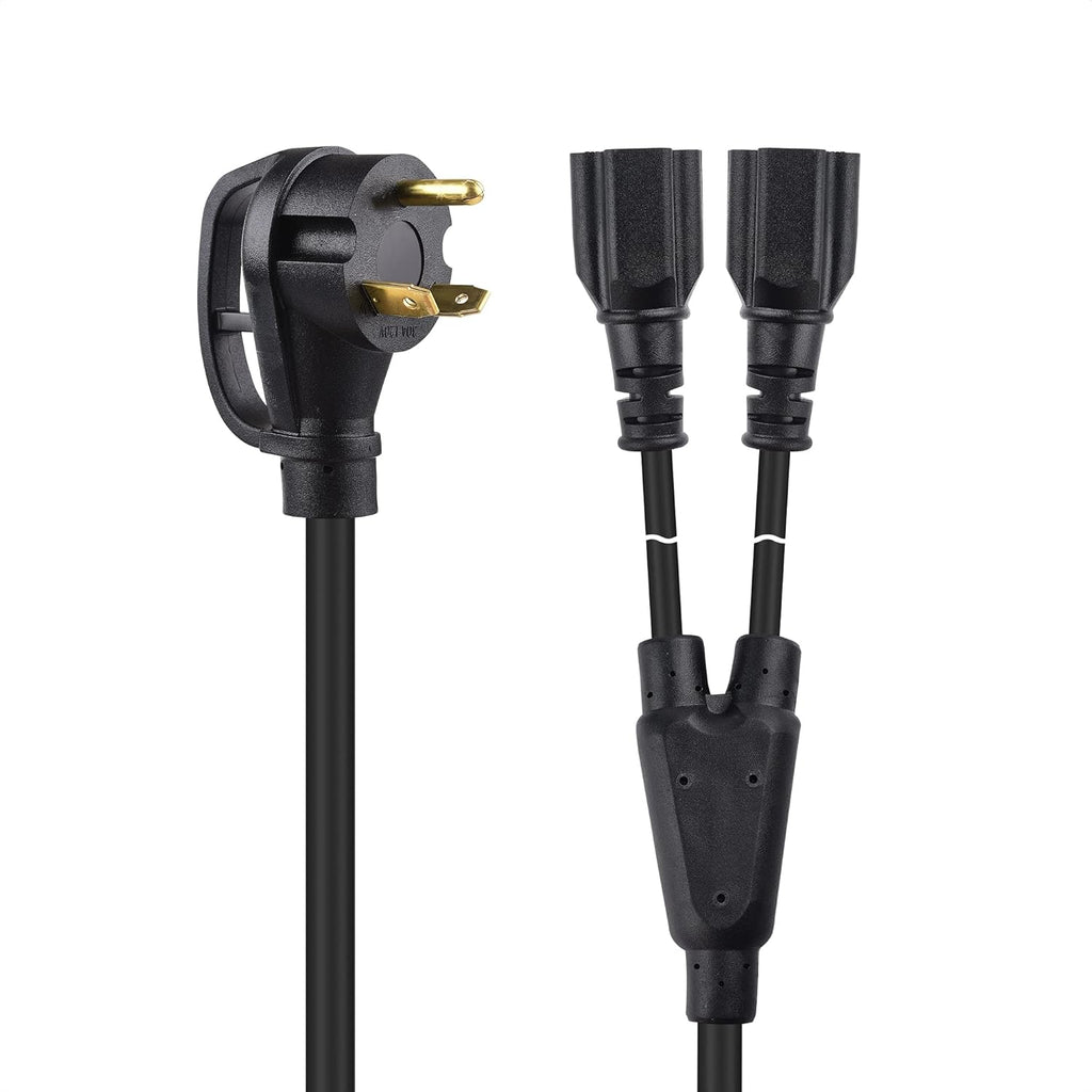 3 Prong 30 Amp Male to 20 Amp Female Adapter 2.5 Feet T4861