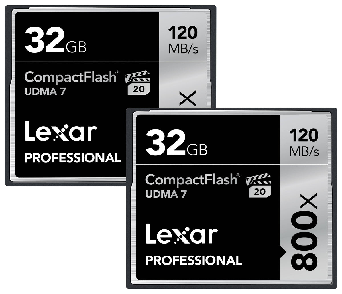 32 GB CompactFlash Memory Card Pack of 2 B1130