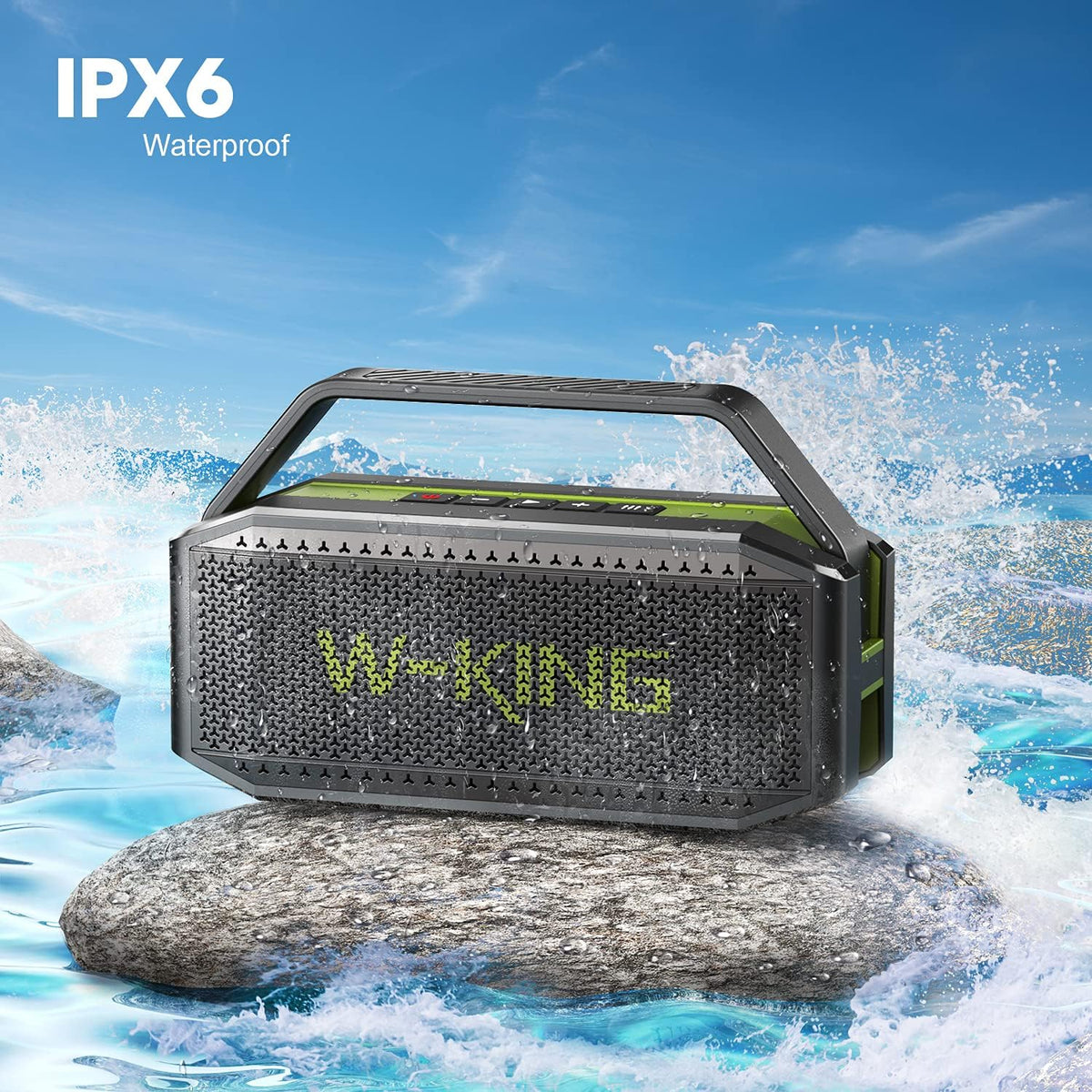 60W Portable Bluetooth Speaker IPX6 Waterproof X55808