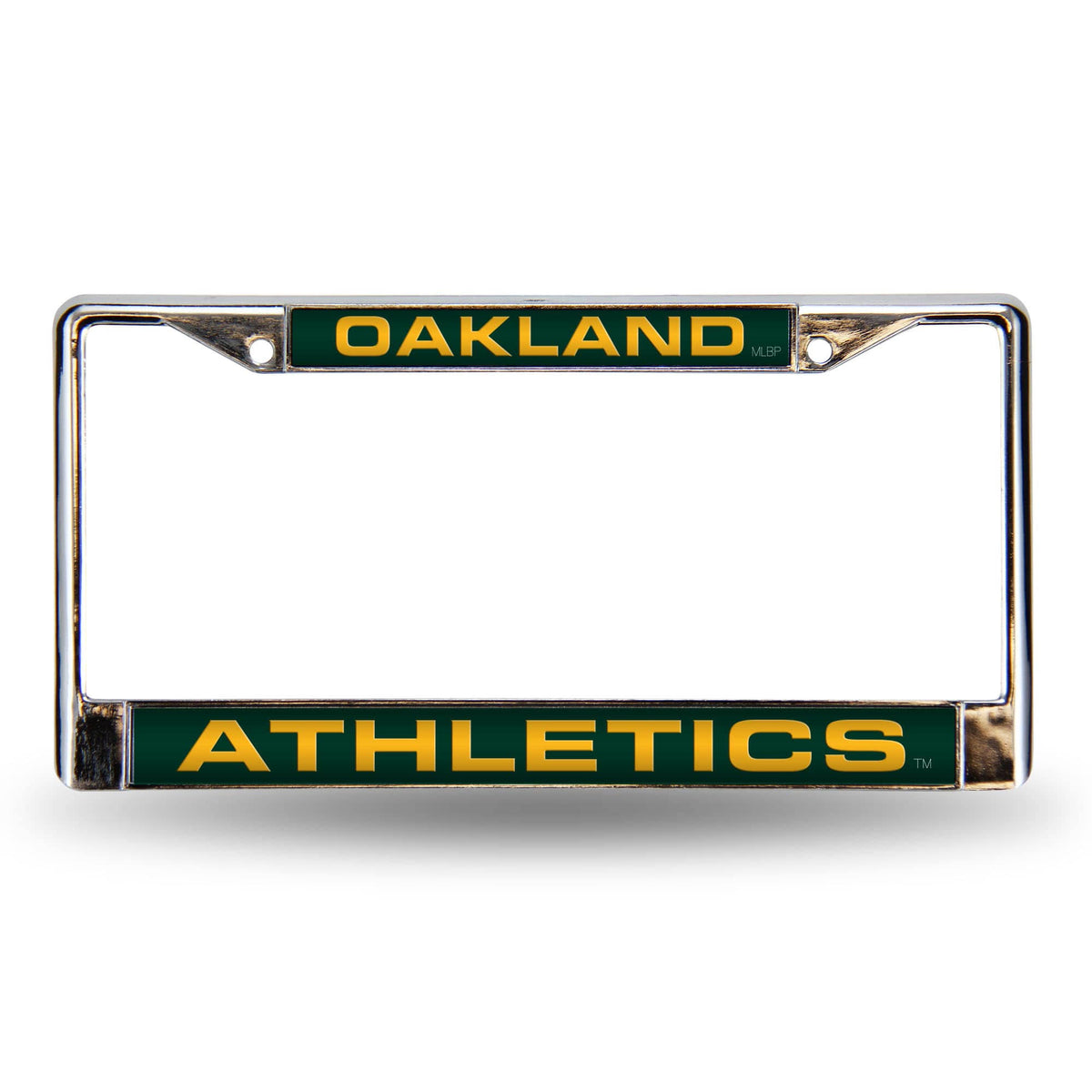 Green and Yellow MLB License Plate Cover Q150