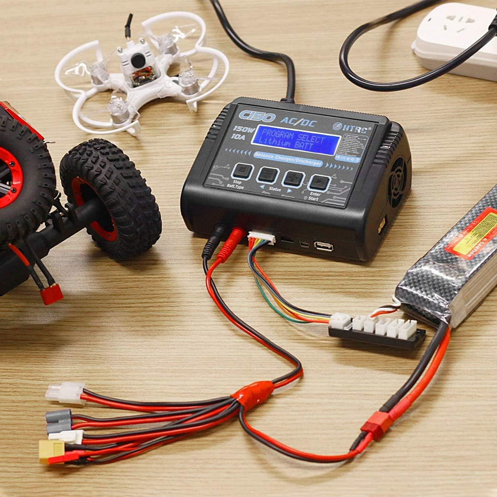 150W 10A 1-6S AC/DC LiPo Battery Balance Charger L544593