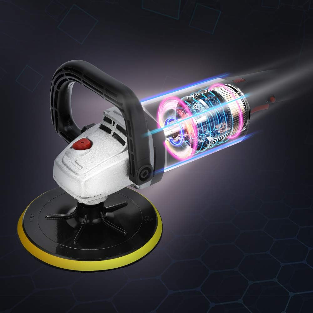 7 Inch Buffer Polisher with 5 Polishing Pads F181
