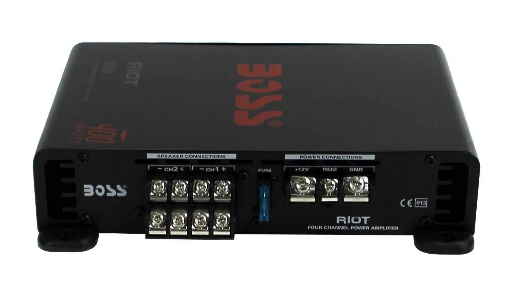 400 Watt 4-Channel Car Audio Amplifier and 8 Gauge Wiring Kit J9038