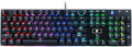 RGB Mechanical Gaming Keyboard, Blue Switches, Wired 104 Keys B36974