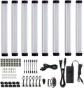 LED Under Cabinet Lighting Kit, 24W 8 Bars 6000K J435