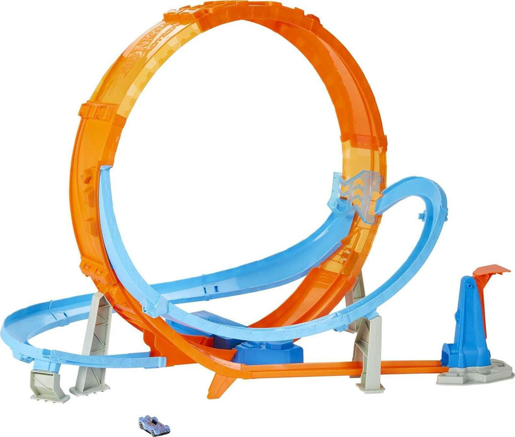 Track Set with 28-Inch Wide Track Loop & 1:64 Scale Car X30087