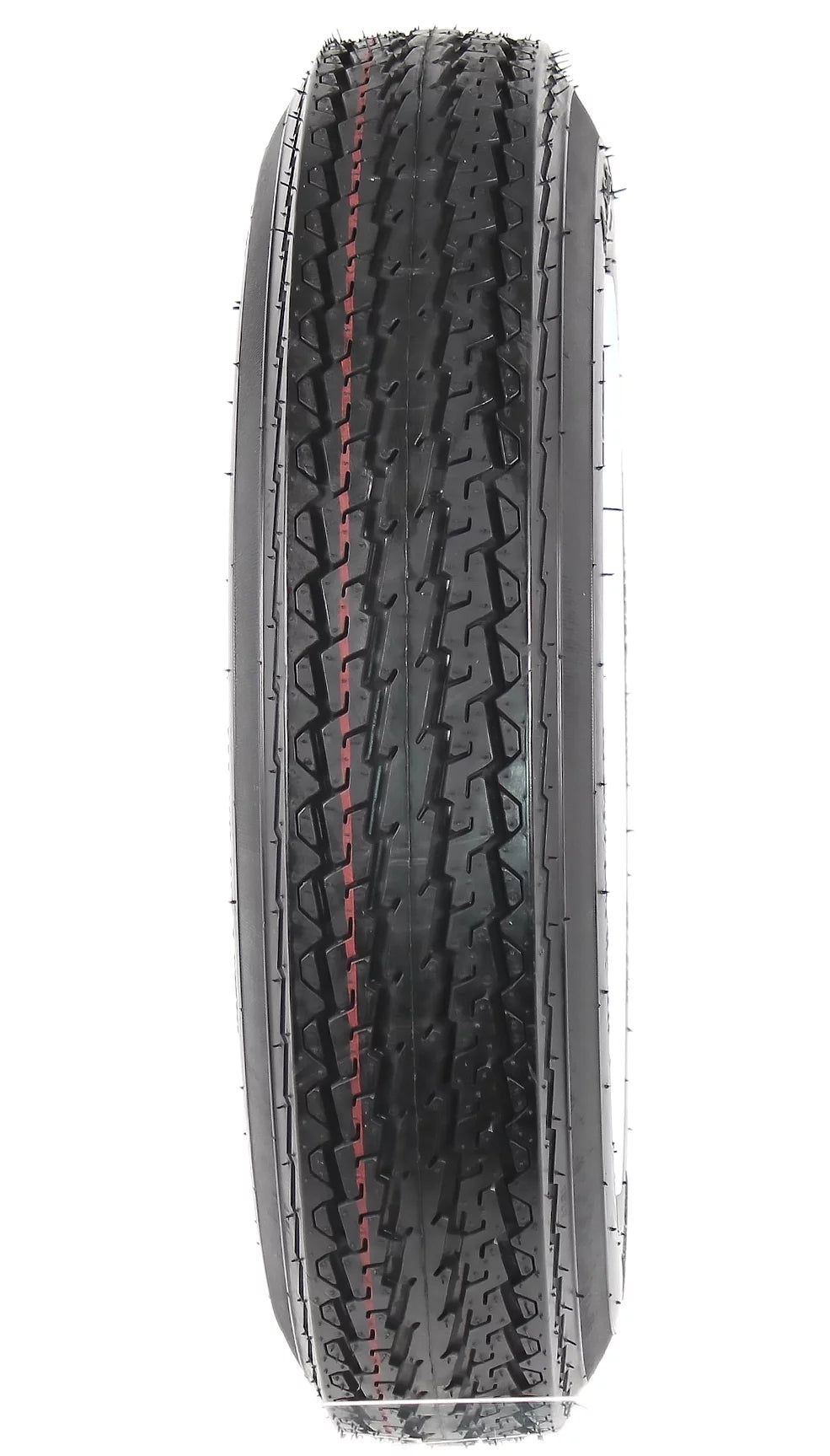 12" Trailer Tires On Rims 4 Lug White Spoke L635